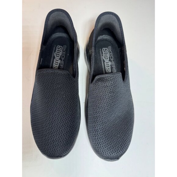 Skechers Go Walk womens shoes Size 10 US Slip-Ins Black Mesh Comfort - Picture 14 of 16
